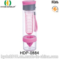 New Design Plastic Fruit Infuser Water Bottle, Tritan Fruit Infusion Water Bottle (HDP-0884)